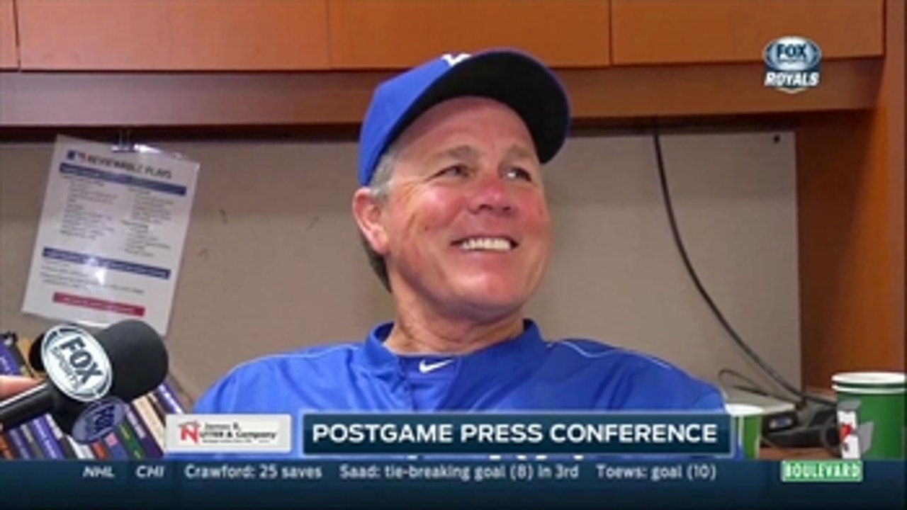 Yost after Royals complete sweep of Twins