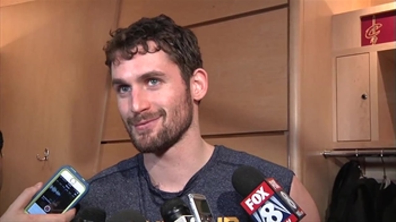 Kevin Love compares his dunk to '90s movie