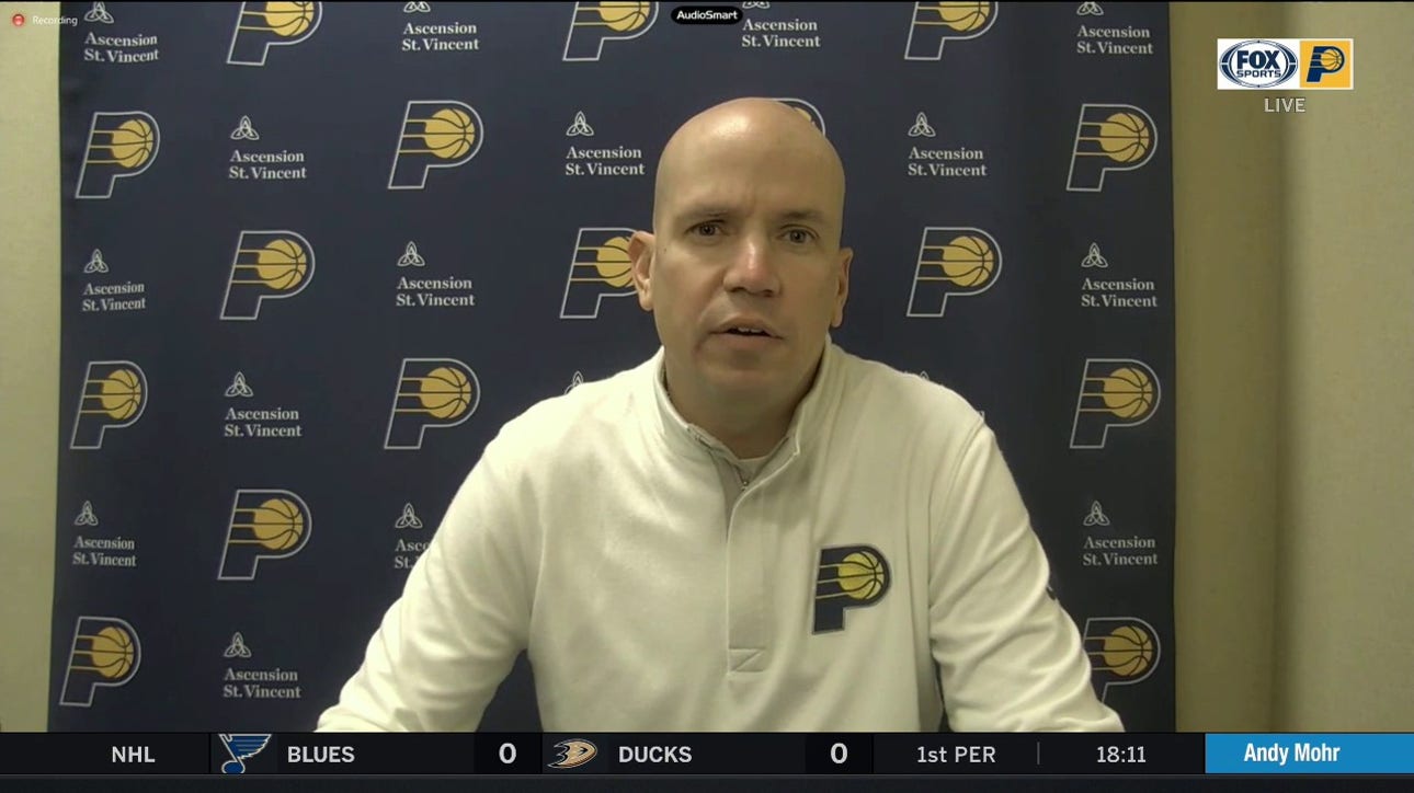 Bjorkgren after Pacers' win over Cavs: 'There's no quit in this team'