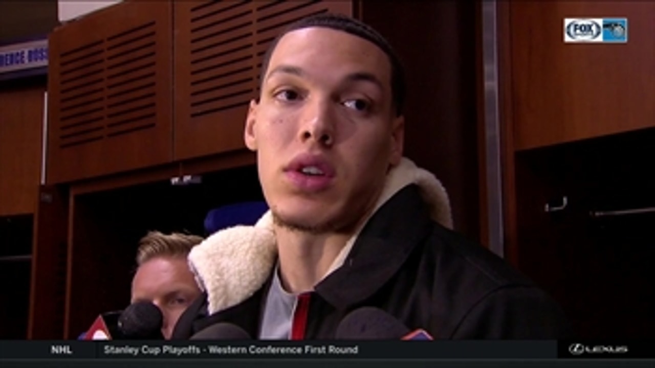 Aaron Gordon: 'We gotta play our game from start to finish'