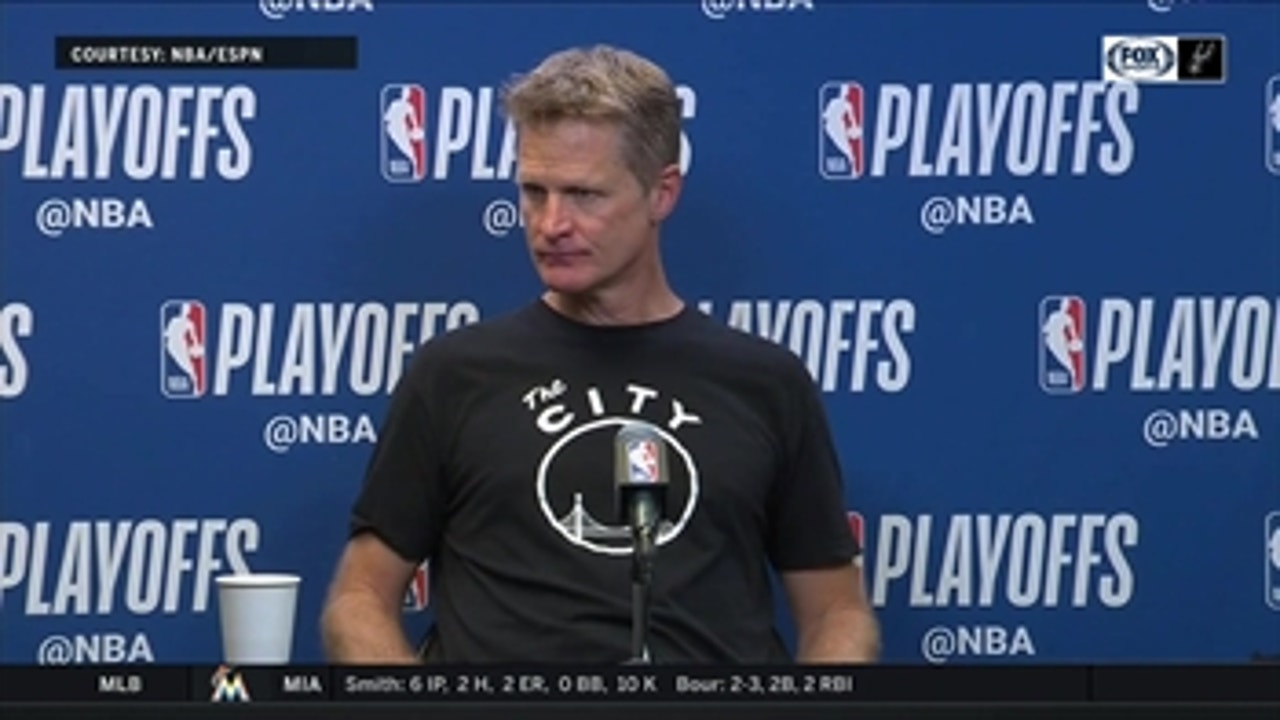 Steve Kerr Press Conference - Game 4 ' Warriors at Spurs