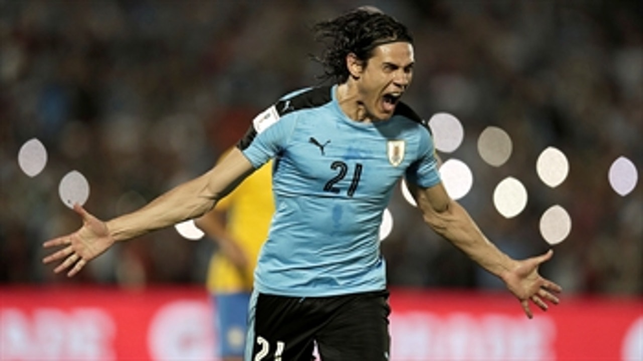 Cavani and Uruguay are on the brink of qualifying for World Cup 2018
