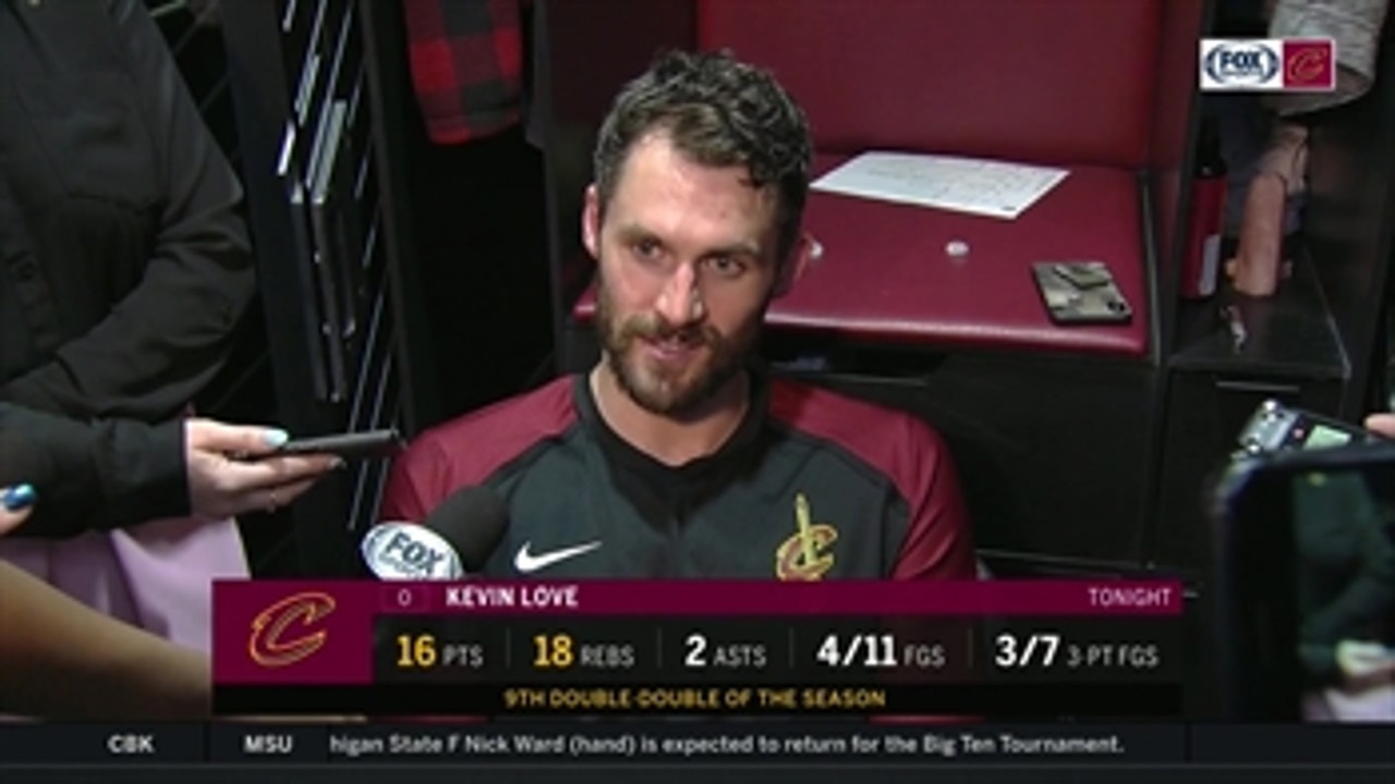 Kevin Love's leadership starts to show as Cavs defeat Raptors
