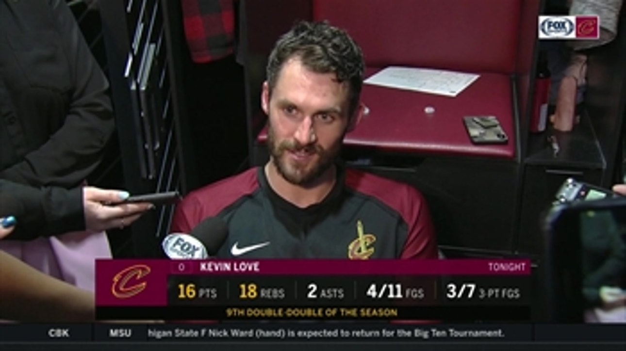 Kevin Love's leadership starts to show as Cavs defeat Raptors