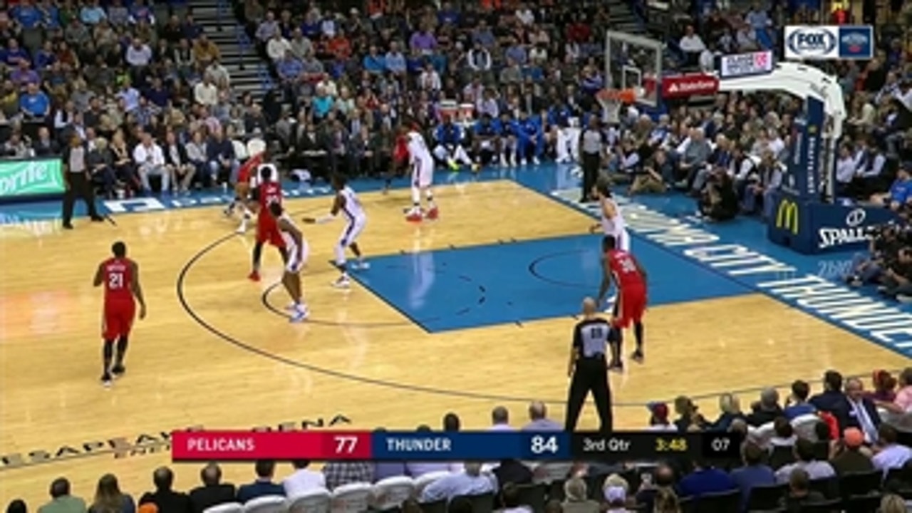 HIGHLIGHTS: Jrue Holiday to Anthony Davis Ally-Ooop