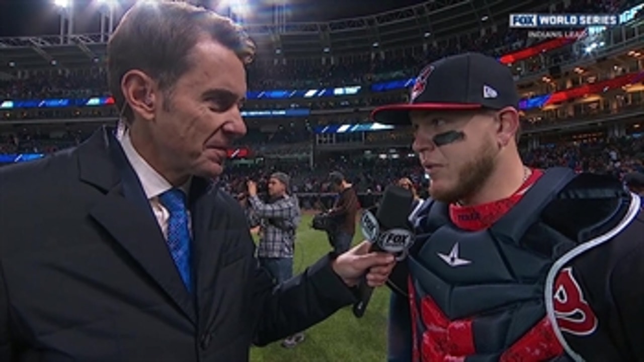 Roberto Perez hits two homers, Indians beat Cubs in Game 1 ' 2016 WORLD SERIES ON FOX