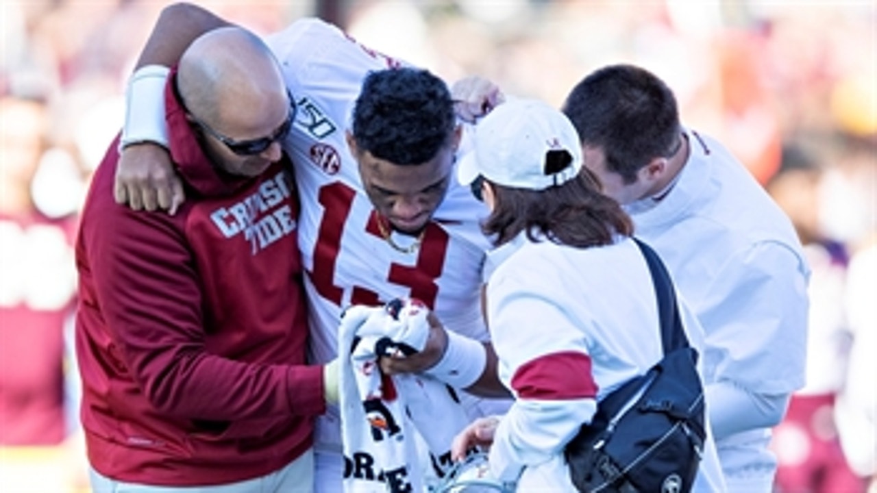 Skip Bayless: Nick Saban shouldn't take the blame for Tua's season-ending injury