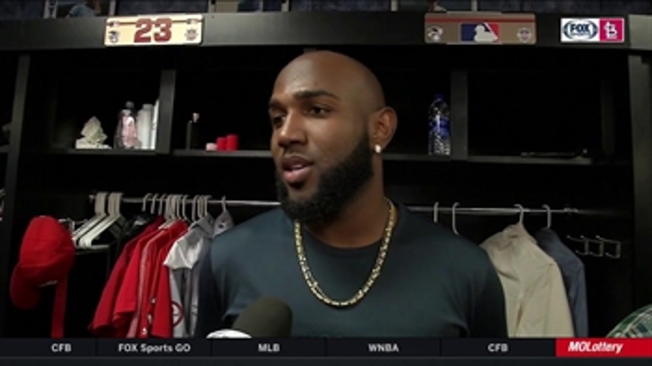 Ozuna on Cardinals' upbeat demeanor: 'Shildty gives you the opportunity to play like that'
