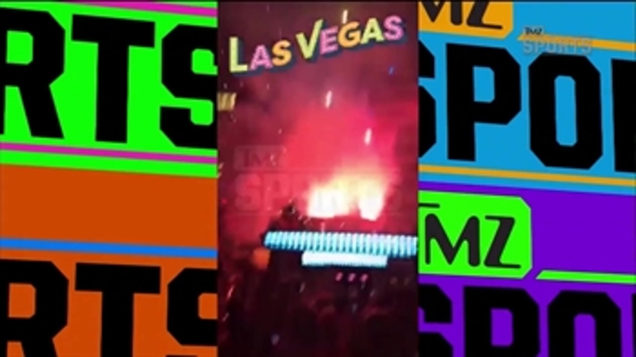 LeBron James was greeted by a marching band at a club in Vegas - 'TMZ Sports'