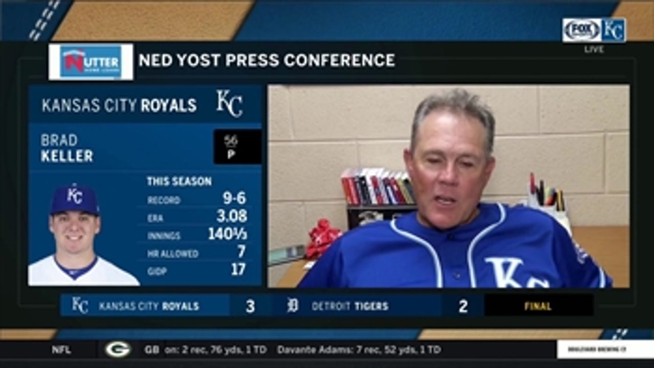 Yost on Gallagher's bloop hit: 'To dump those runs on the board was huge'