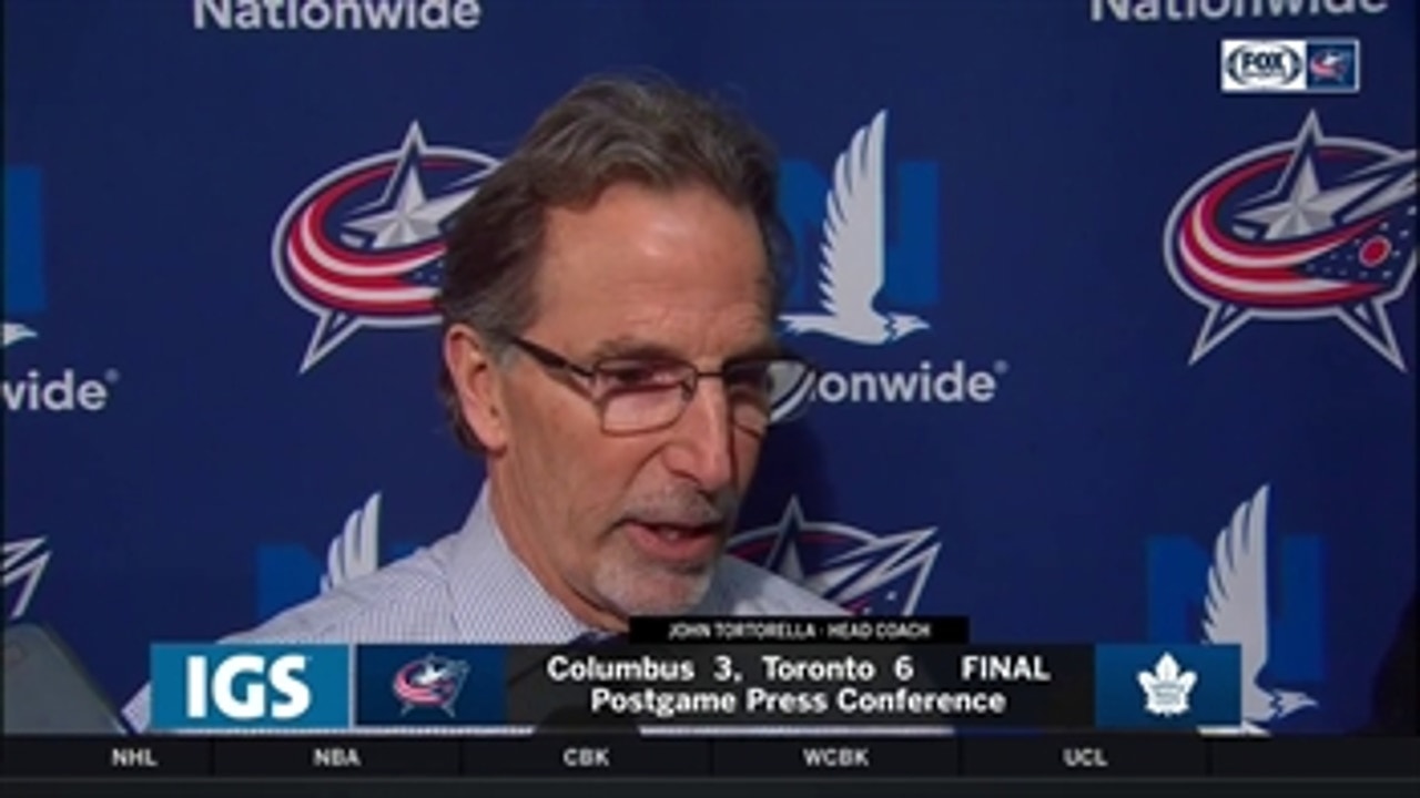 Torts says next step for Columbus is to finish: 'I like the way we played'