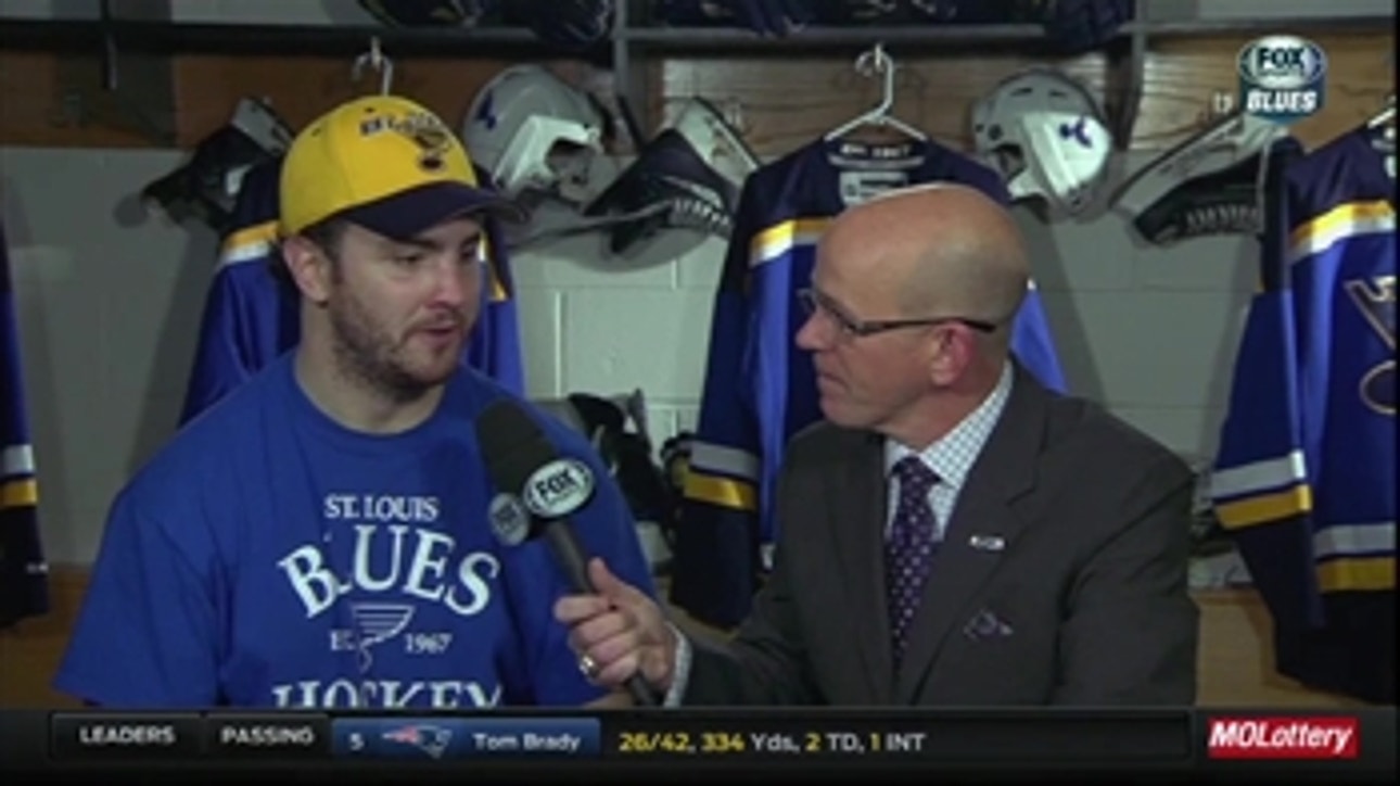 Panger with 'always amiable' Kevin Shattenkirk