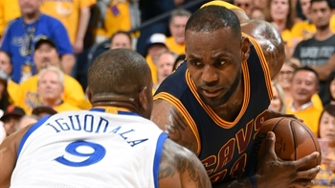 Nick Wright reveals to Colin Cowherd why Andre Iguodala poses no threat to stopping LeBron James