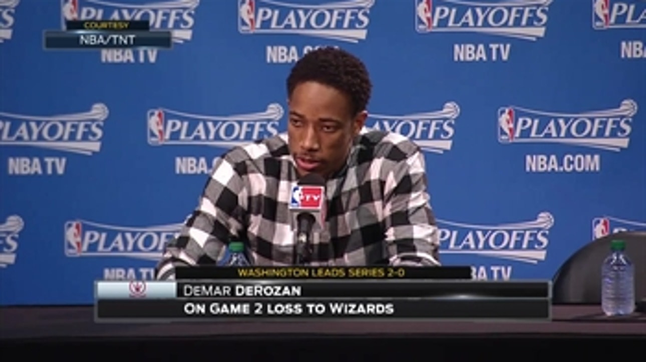 DeRozan on Game 2 loss: 'It's far from over'