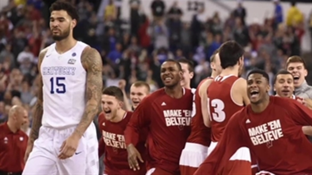 Kentucky players react after first loss of season