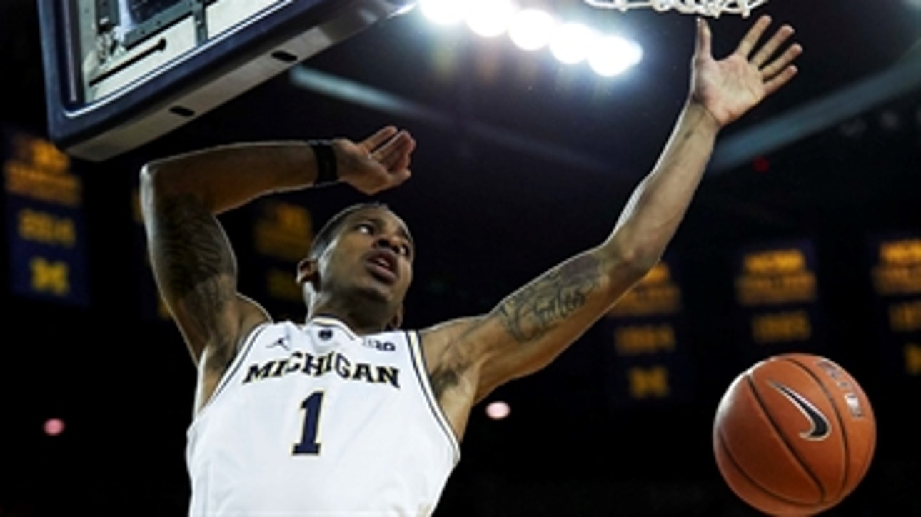 Charles Matthews big second half helps No.7 Michigan get past the No.19 Wisconsin Badgers