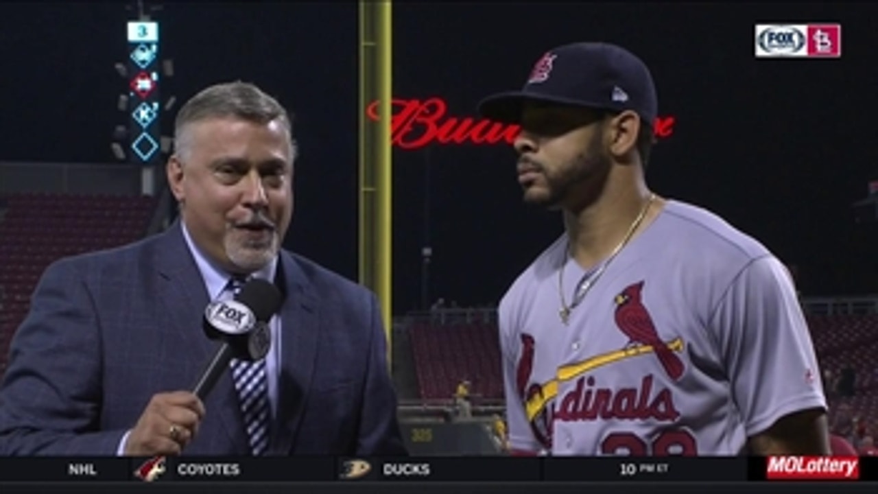 'One game at a time:' Pham and the Cardinals grinding away