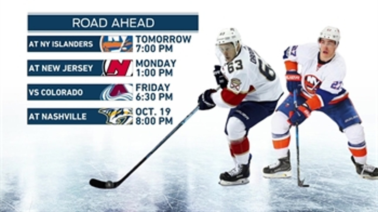 Panthers trying to bounce back against Islanders