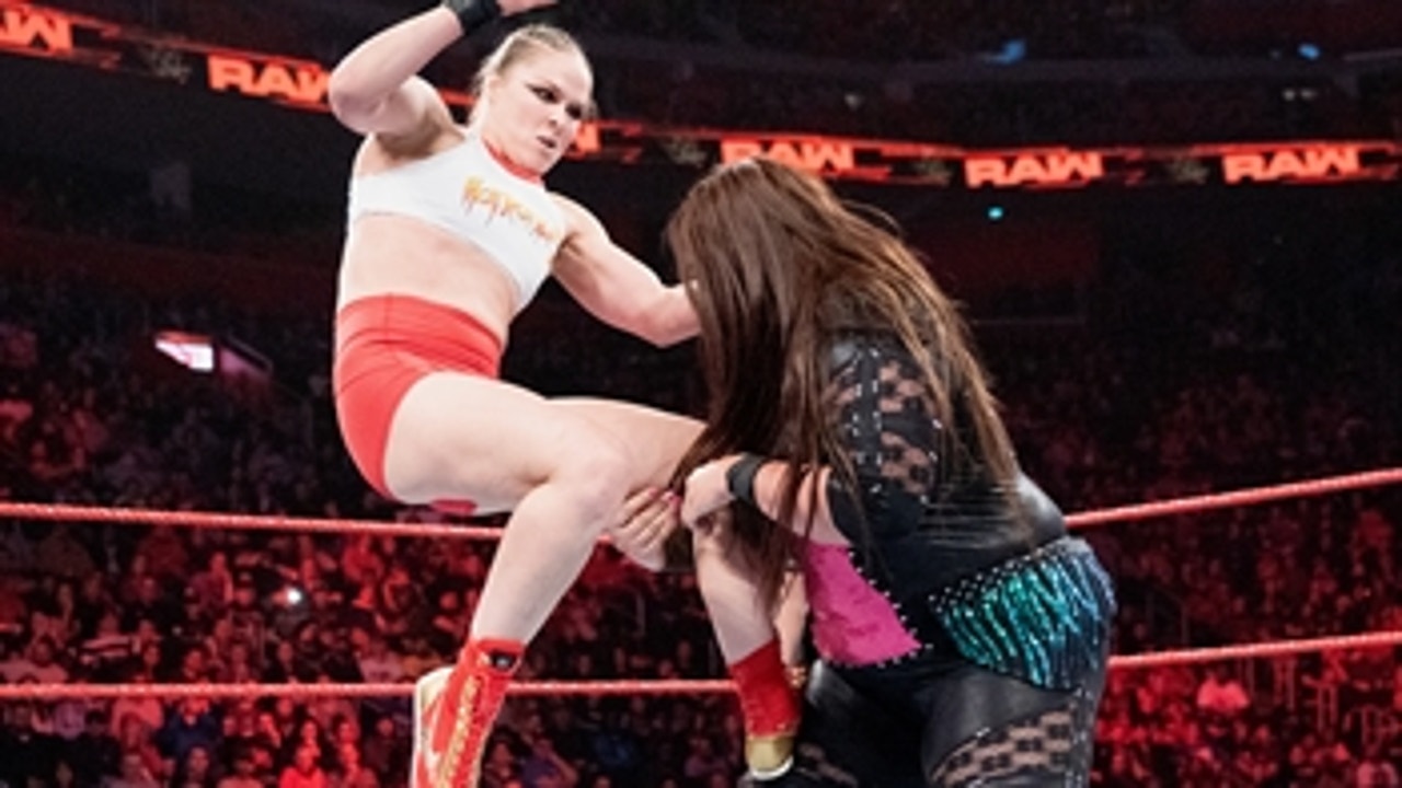 Ronda Rousey & Natalya vs. Nia Jax & Tamina: Raw, Dec. 31, 2018 (Full Match)