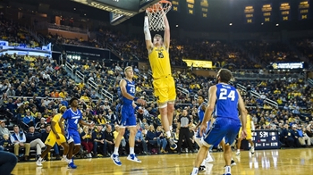 Michigan holds off Creighton 79-69 behind 56 points from Livers, Simpson, & Teske