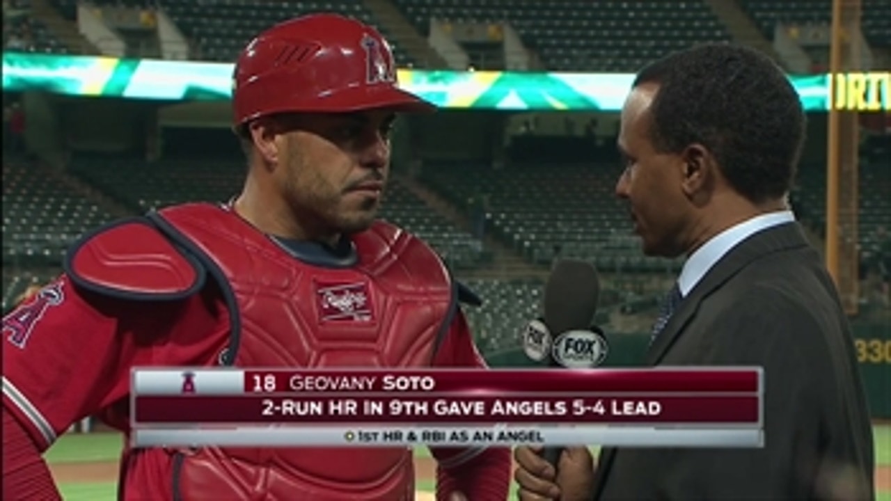 Geovany Soto's two-run homer completed an Angels' comeback victory