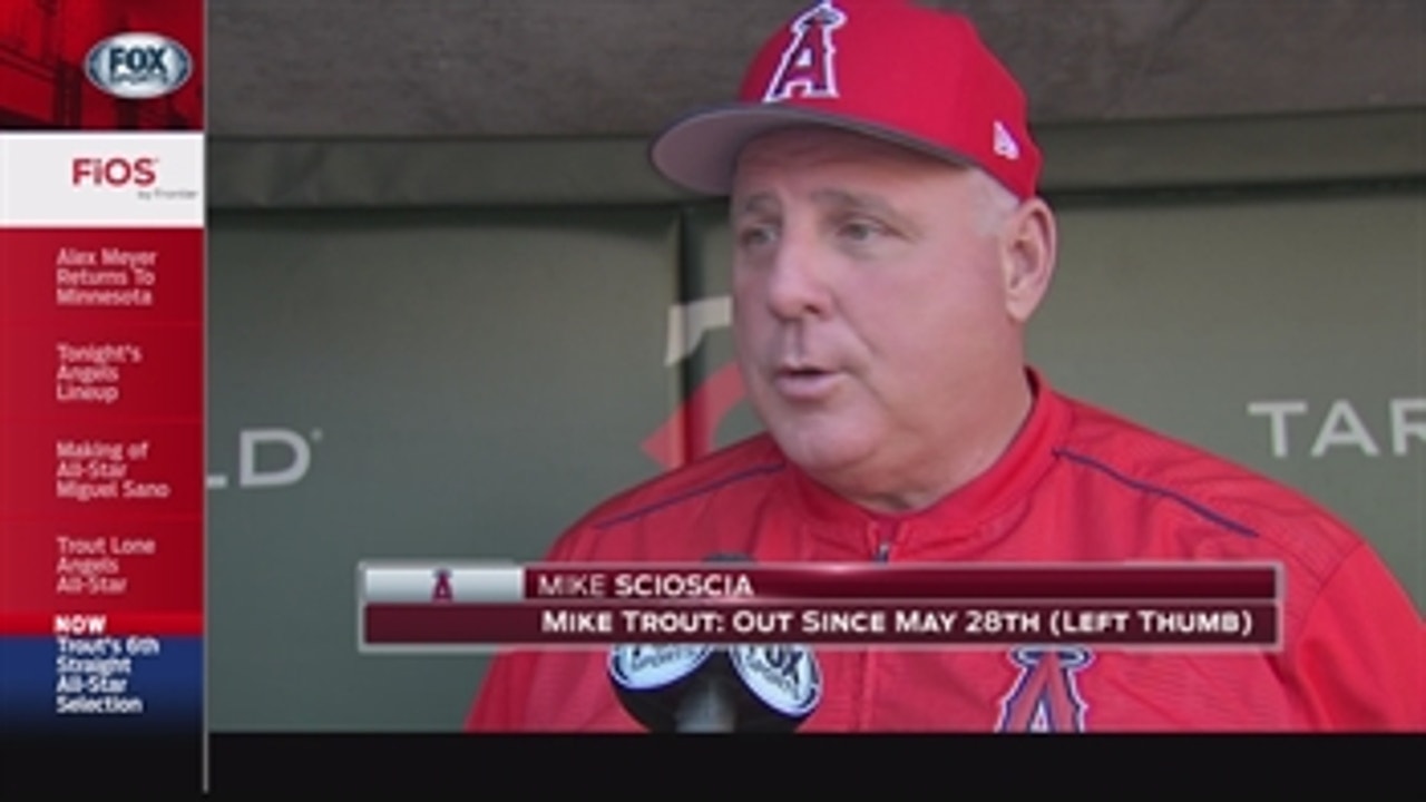 Angels Live: Halos taking Trout's recovery 'one day at a time'