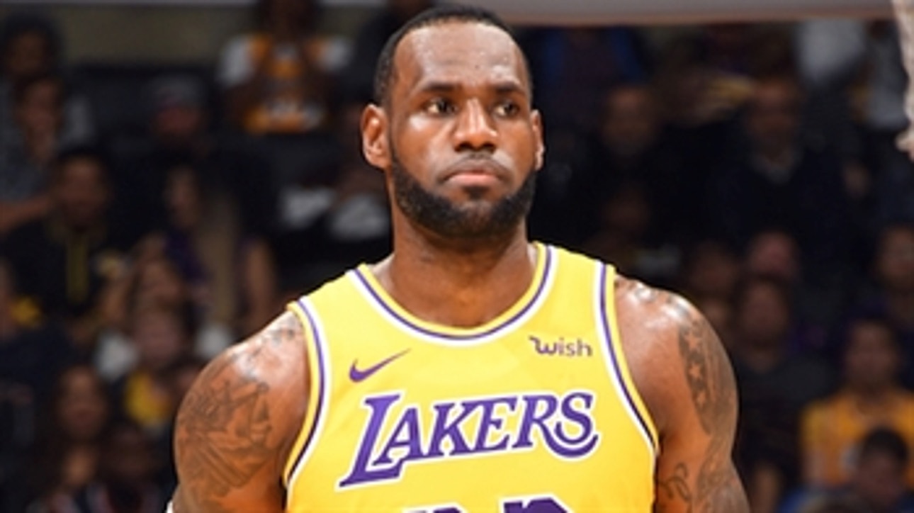Skip Bayless doesn't think the Lakers shutting down LeBron James was a collaborative decision