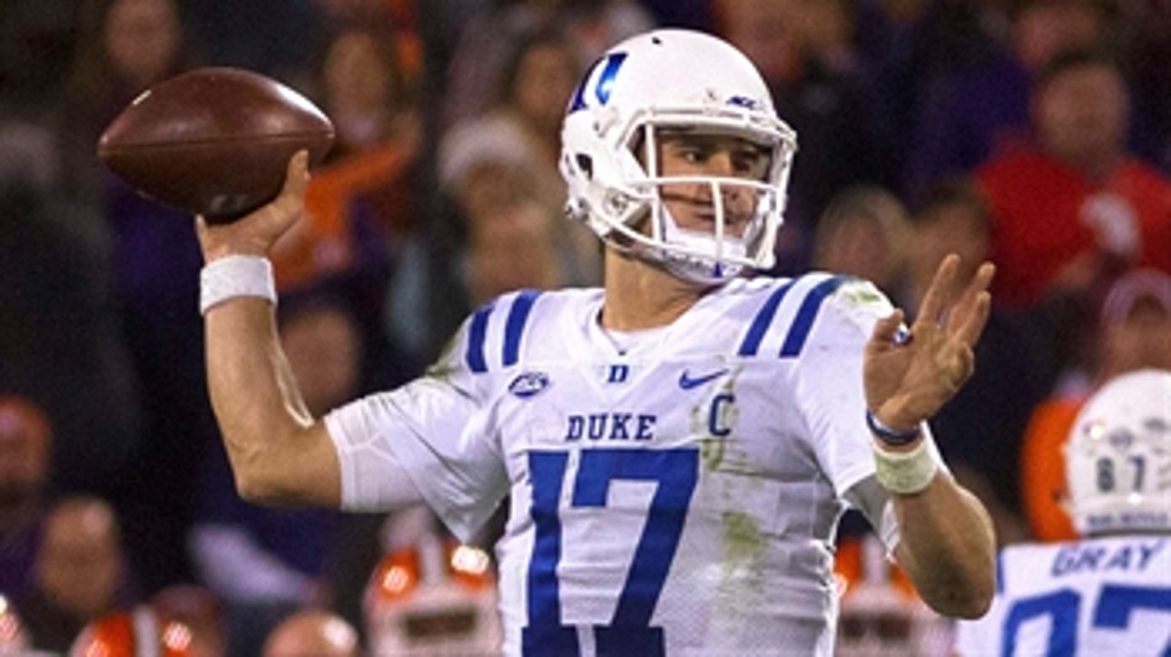 Colin Cowherd urges the New York Giants to pass on Daniel Jones at 6th overall