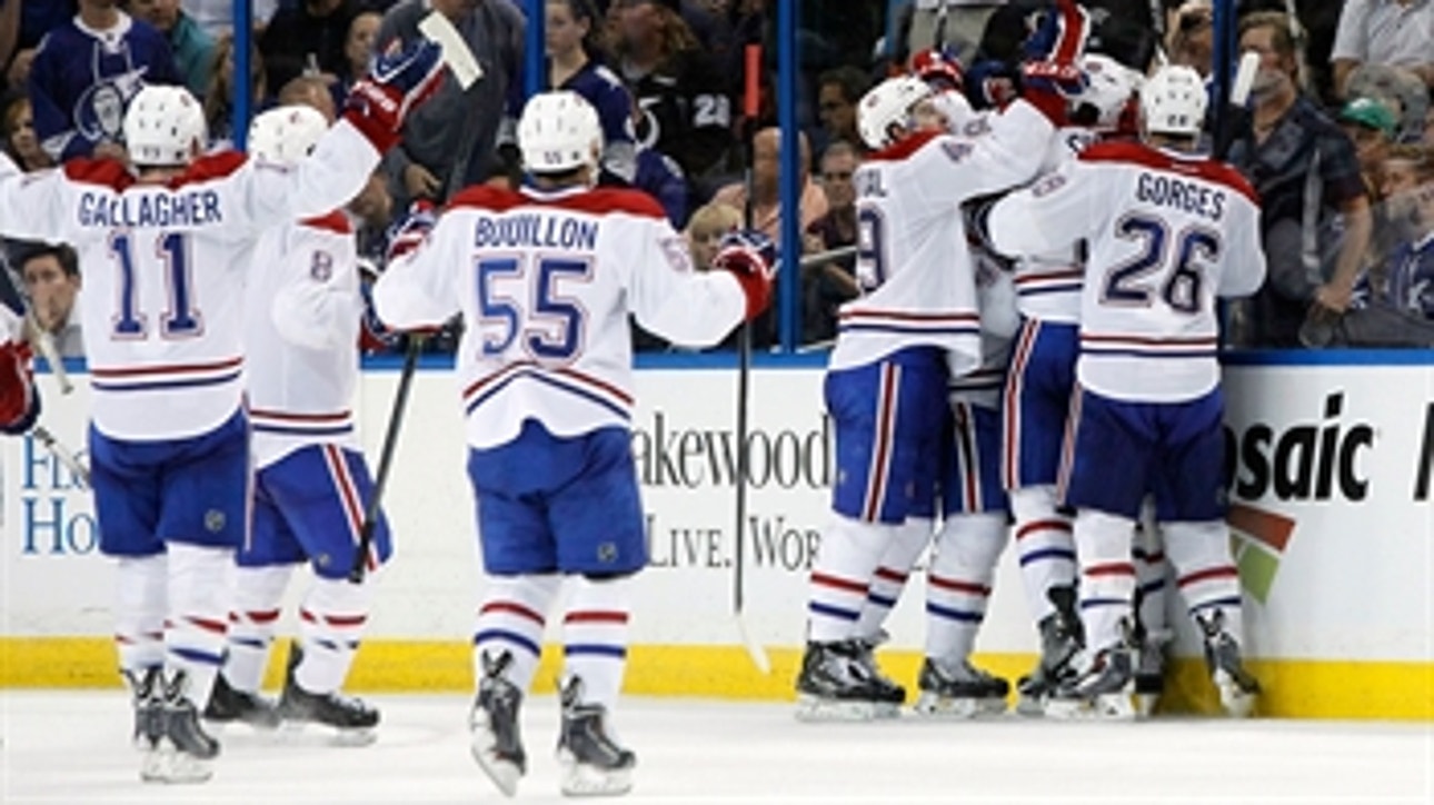 Lightning fall to Canadiens in OT, lose Game 1