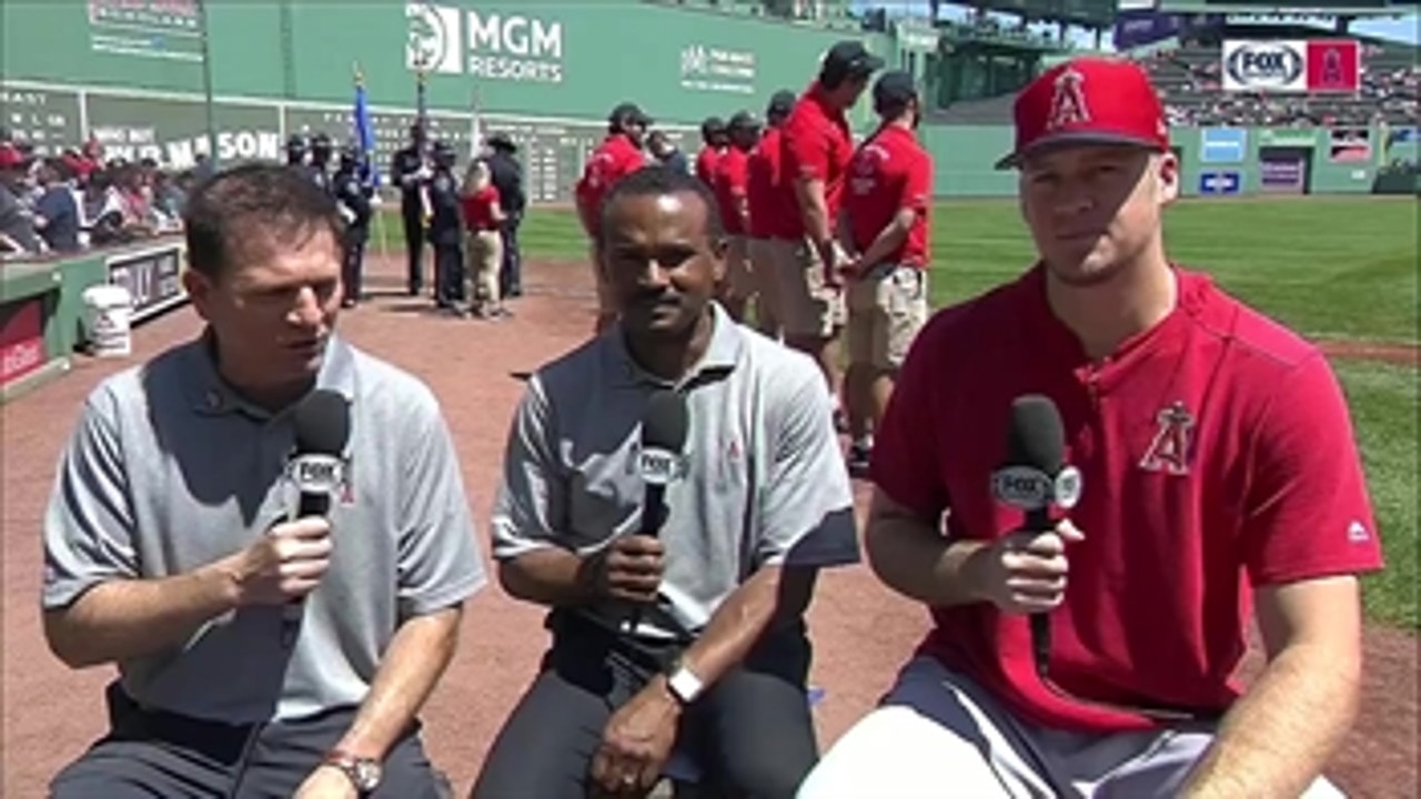 Ty Buttrey joins #AngelsLive in Boston