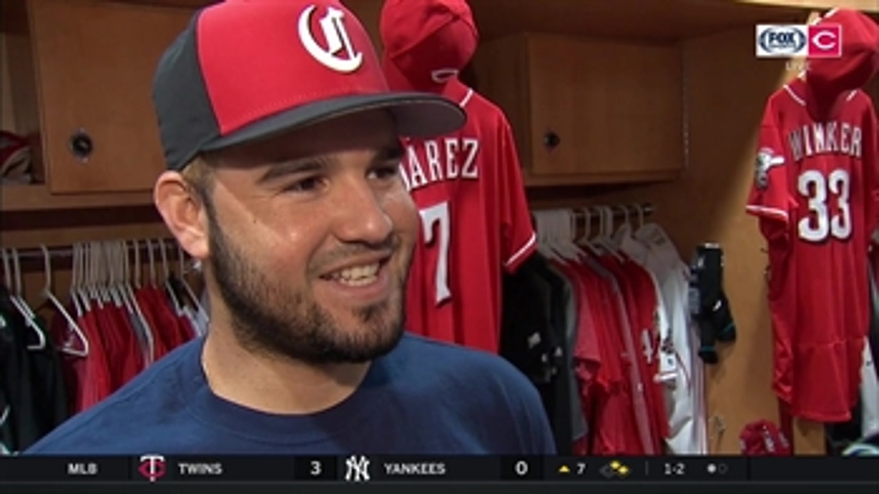 Eugenio Suàrez is excited to be back in the Reds lineup and eager to help his squad out