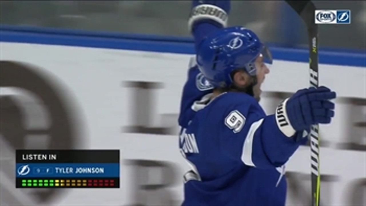 Mic'd up: Tyler Johnson has quite the personality on ice