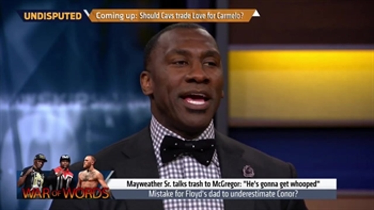 Floyd Mayweather Sr. says Conor McGregor will 'get whooped' by his son | UNDISPUTED