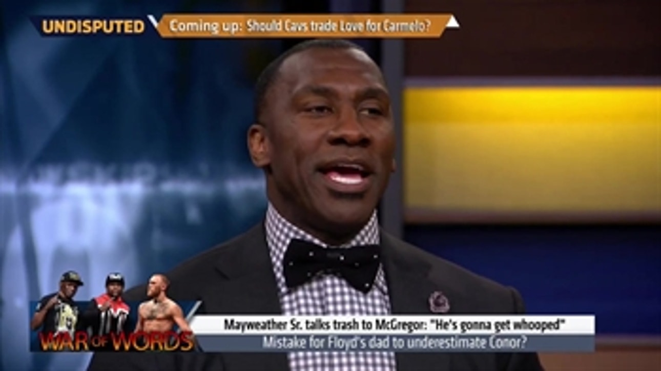 Floyd Mayweather Sr. says Conor McGregor will 'get whooped' by his son | UNDISPUTED