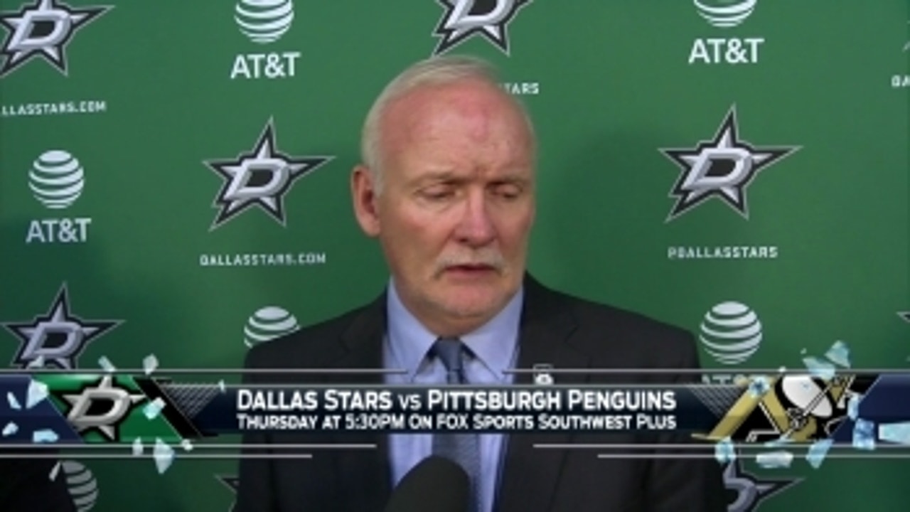 Lindy Ruff: 'Got to get the job done'