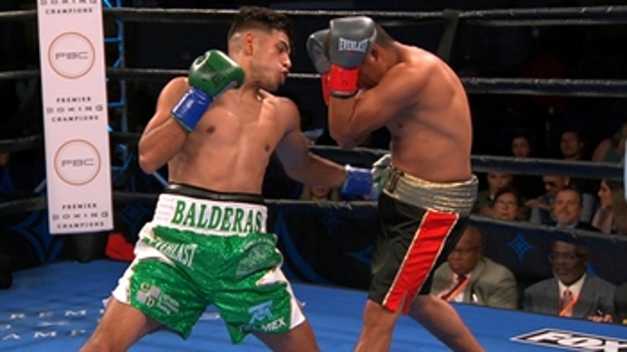 Karlos Balderas knocks down Luis May three times in Lightweight bout