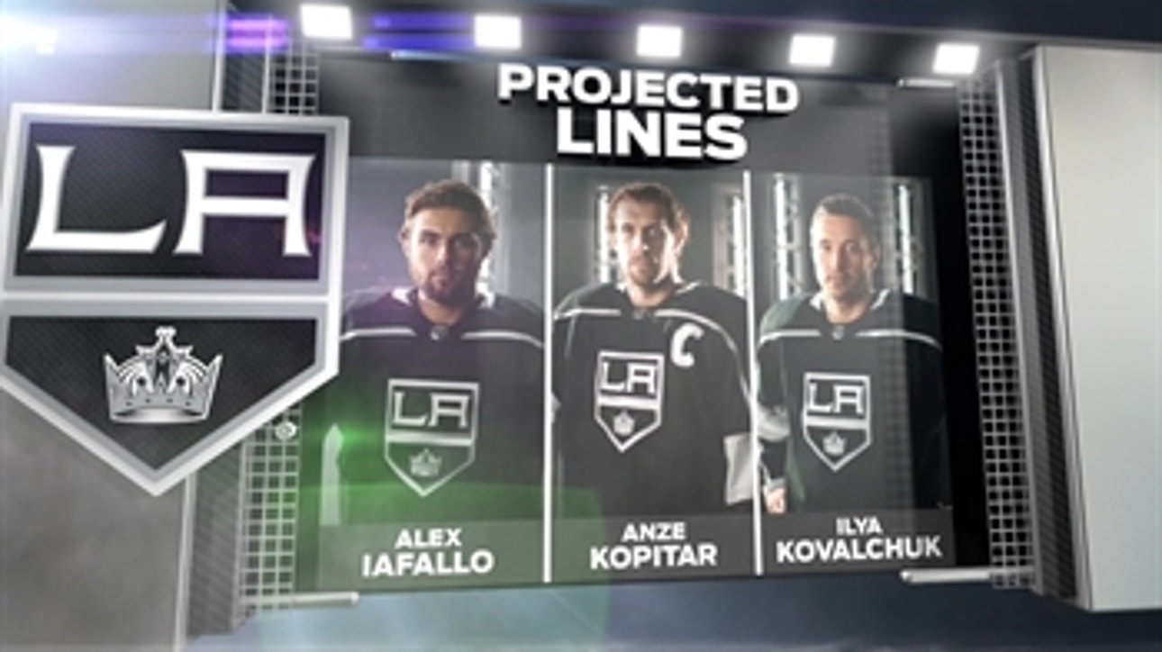 What the LA Kings lines look like without Dustin Brown