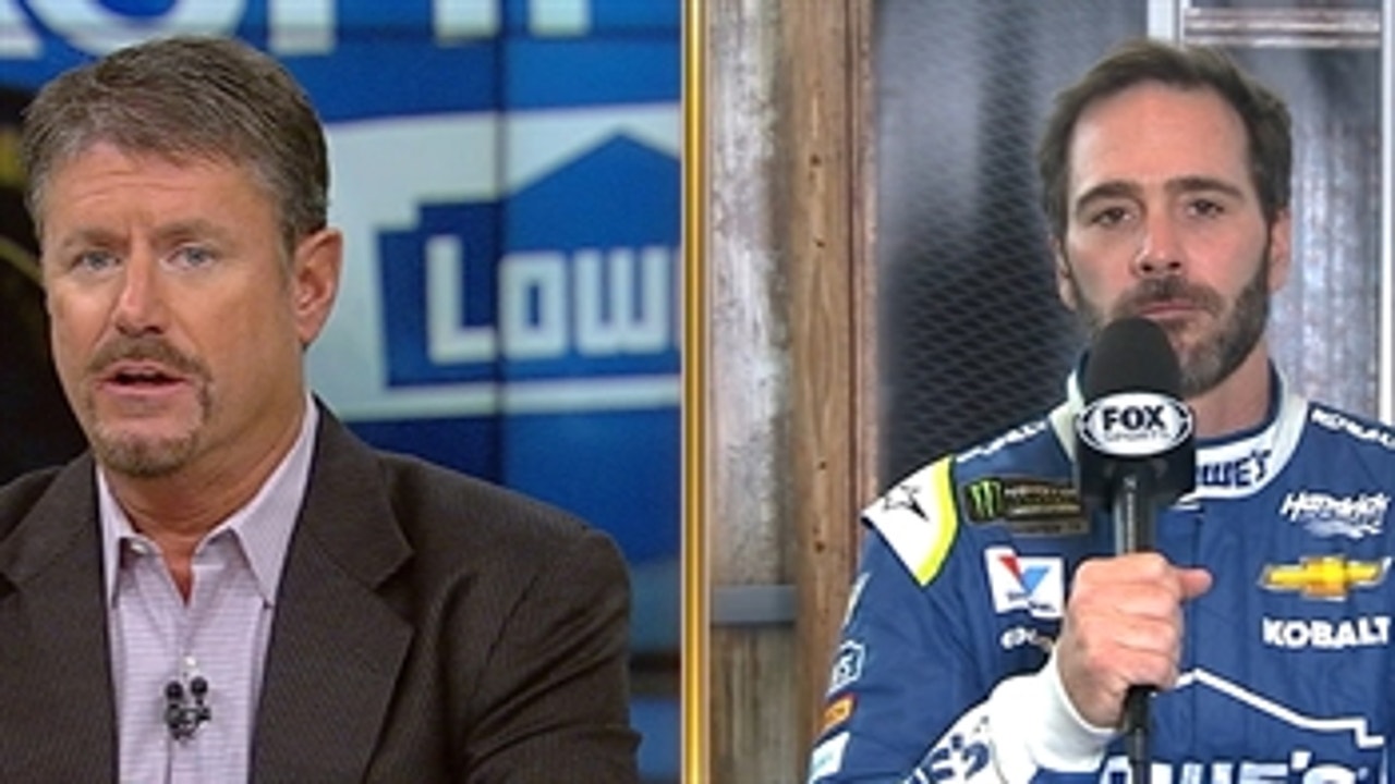 Andy Petree doesn't think Jimmie Johnson will make it to the 3rd round of the playoffs