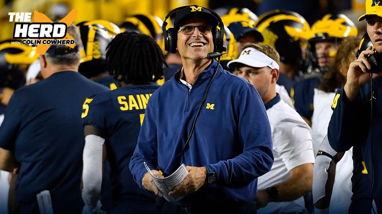 Colin Cowherd: Nothing against Georgia but I'm rooting for Harbaugh I THE HERD
