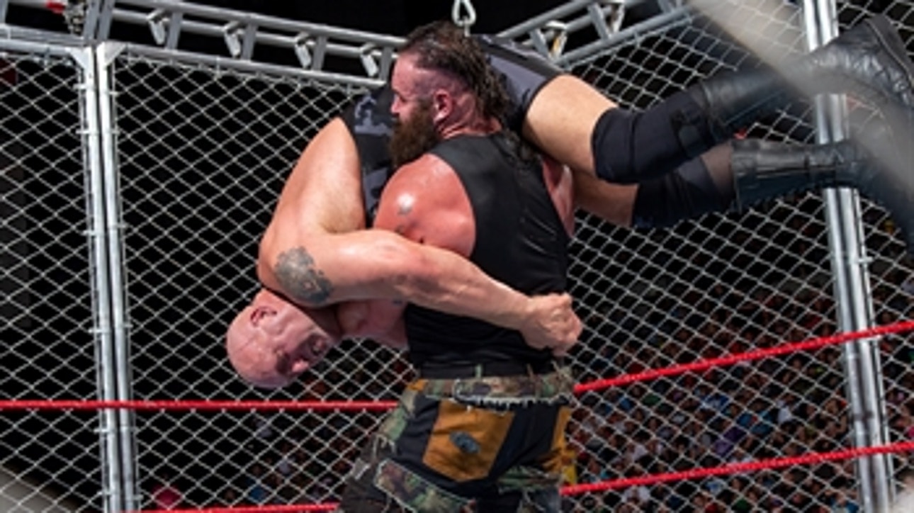 Big Show vs. Braun Strowman - Steel Cage Match: Raw, Sept. 4, 2017 (Full Match)