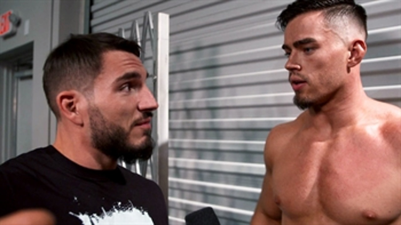 Johnny Gargano is dumbfounded by Austin Theory: WWE Network Exclusive, March 31, 2021