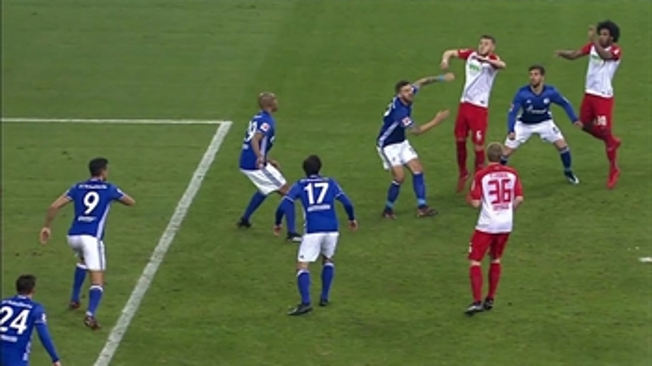 FC Schalke 04 vs. FC Augsburg ' 2017-18 Bundesliga Highlights