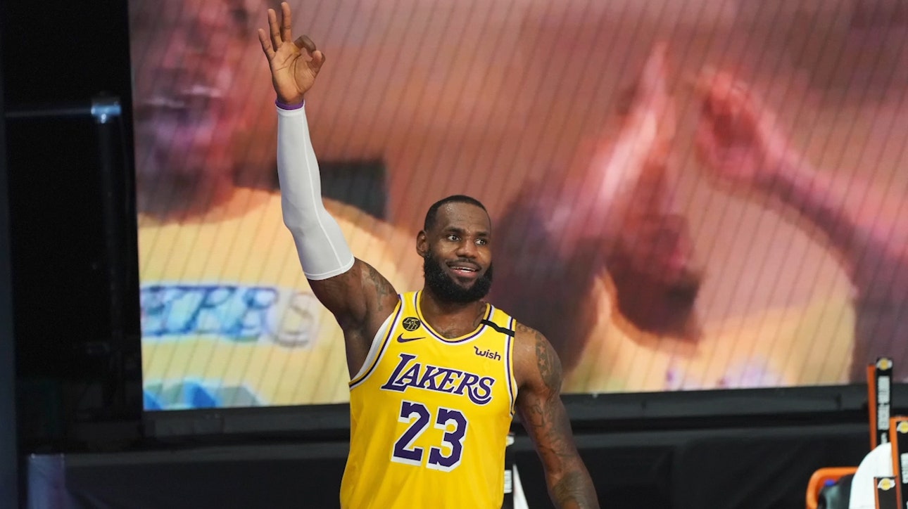 Nick Wright predicts LeBron's Lakers to win in 5 after taking Dame's Blazers in Game 2 to tie up series