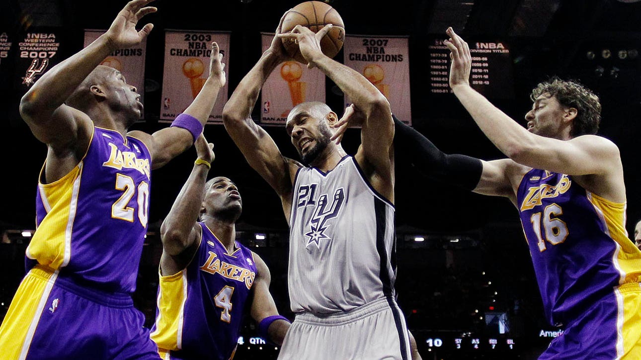 Spurs' Big 3 handle Lakers