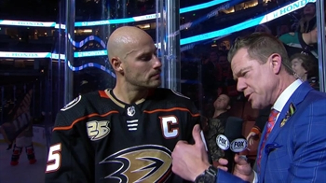 Ryan Getzlaf after the Ducks' shootout win: 'We just battled'