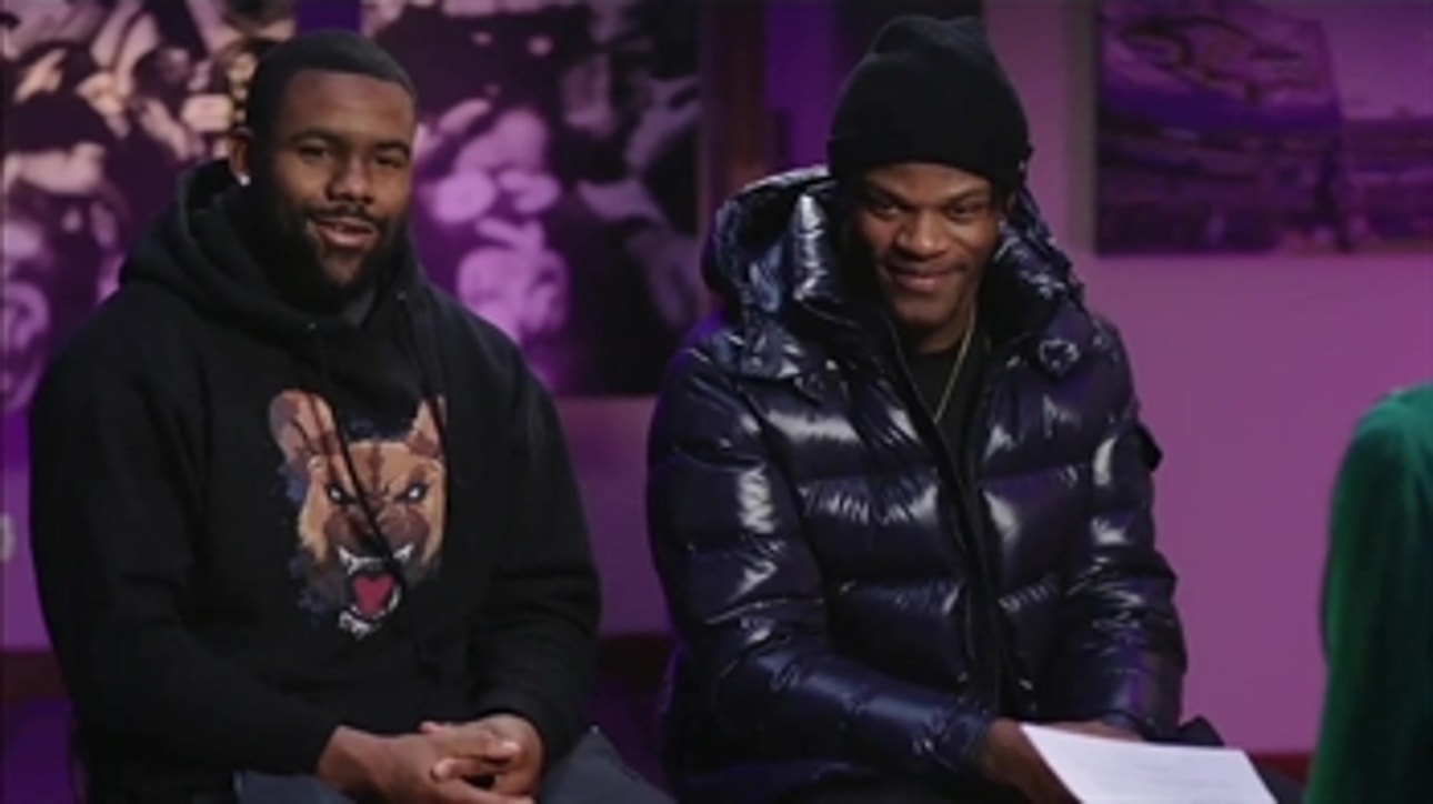 Lamar Jackson the favorite to win the NFL MVP and Mark Ingram sit down with Erin Andrews