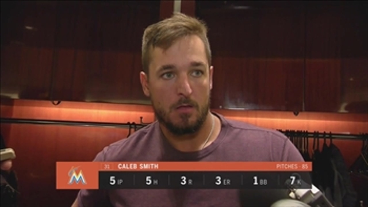 Caleb Smith calls Tuesday's start a 'step in the right direction'