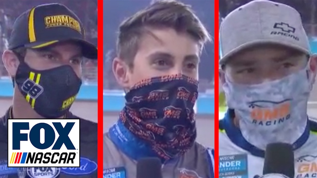 Brett Moffitt, Grant Enfinger, Zane Smith on falling short in season finale