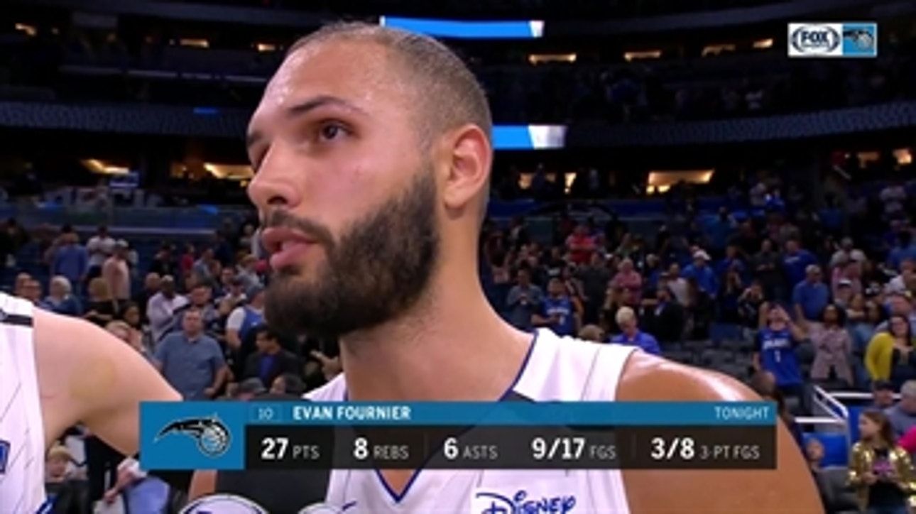 Evan Fournier on OT win: 'We got the dub. That's what matters'