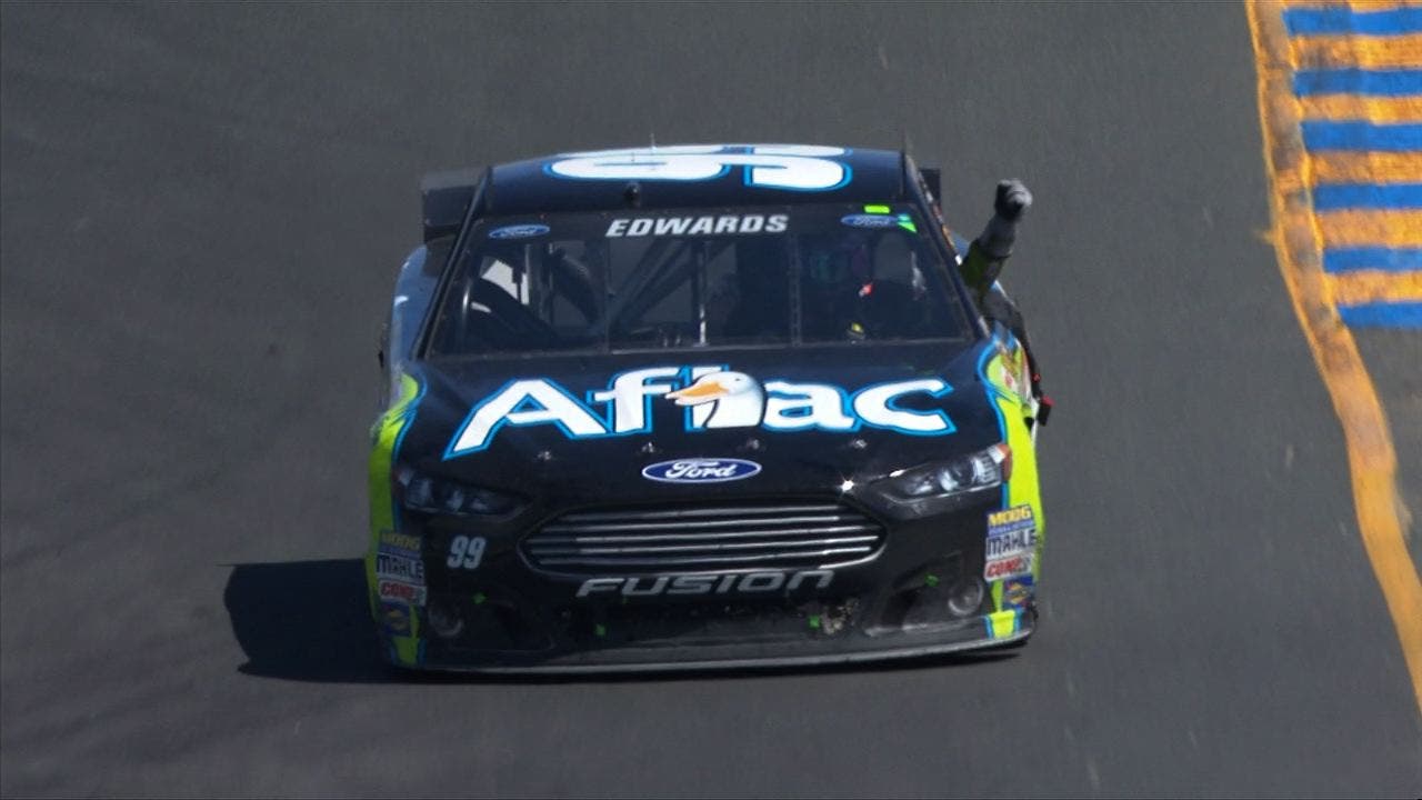 NASCAR Victory Lane: Carl Edwards - Sonoma 2014